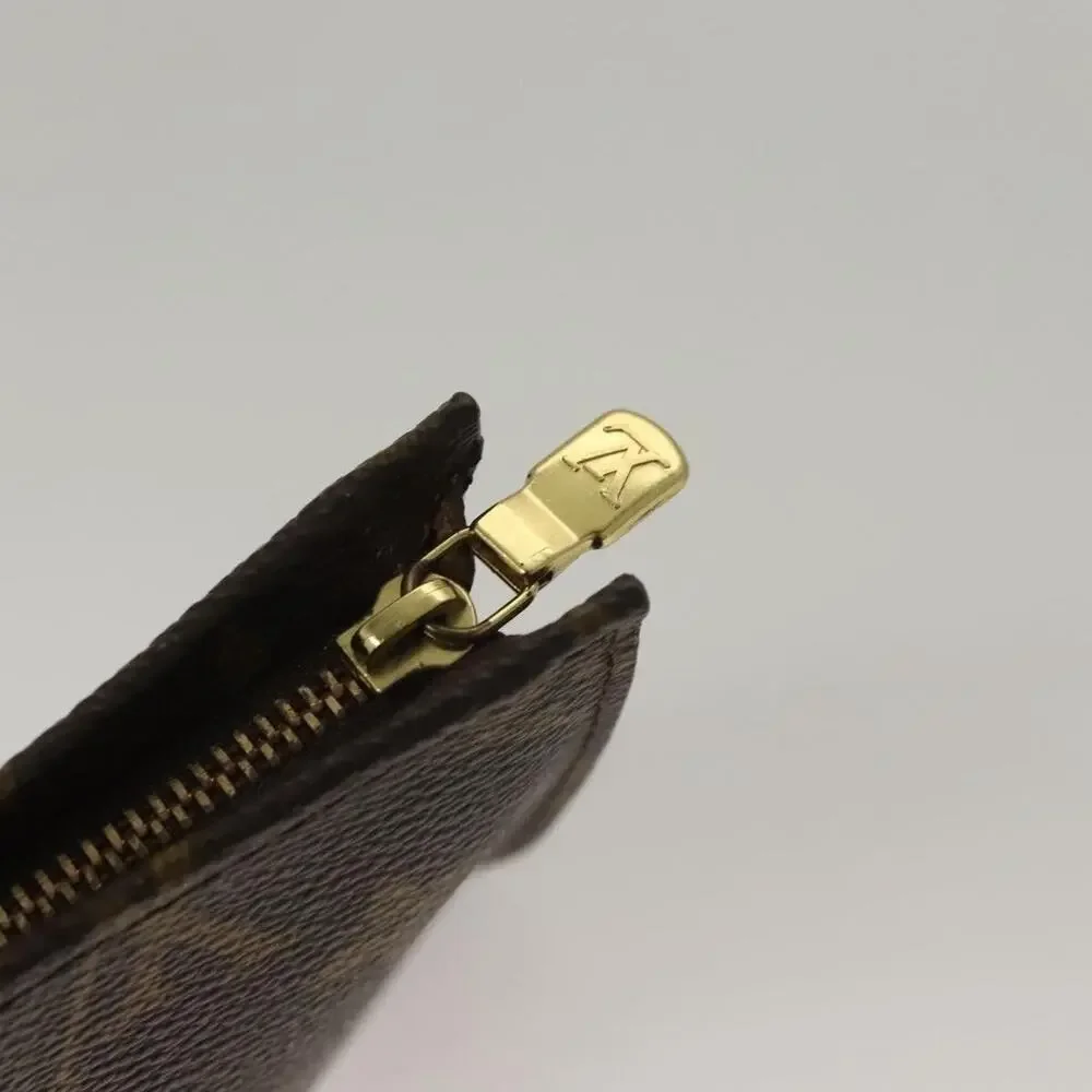 Louis Vuitton Monogram Bucket PM Accessory Pouch Brown